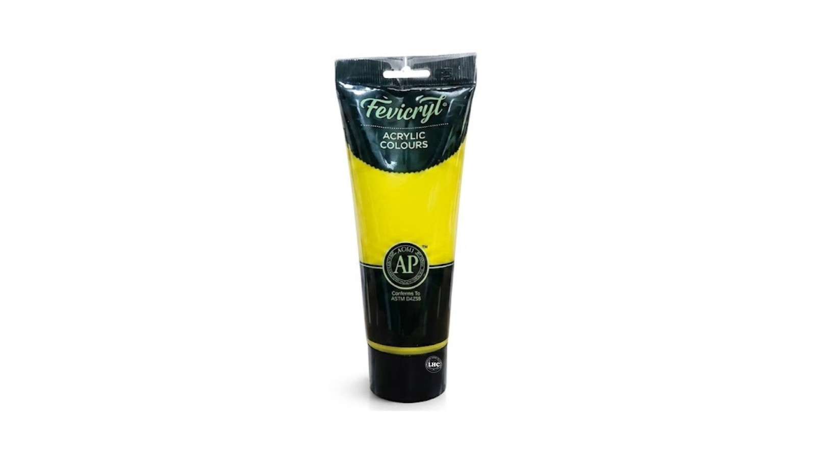 Fevicryl Acrylic Colours (200ml) - Lemon Yellow