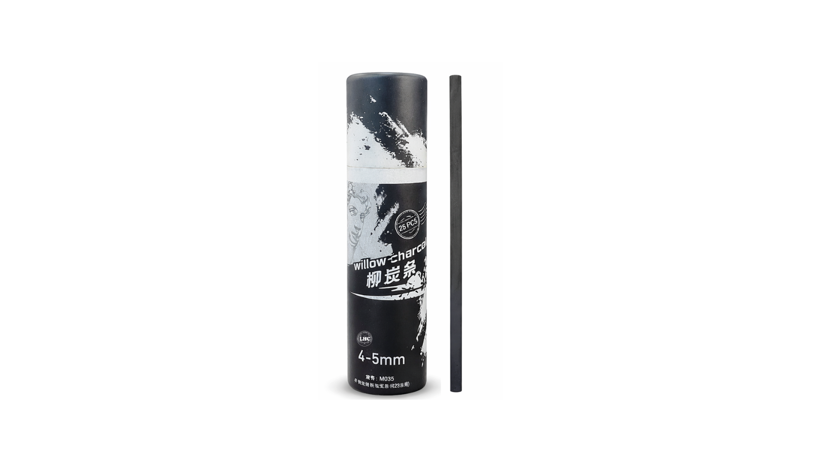 Willow-Charcoal Pencil (4-5mm) - 25 Pcs