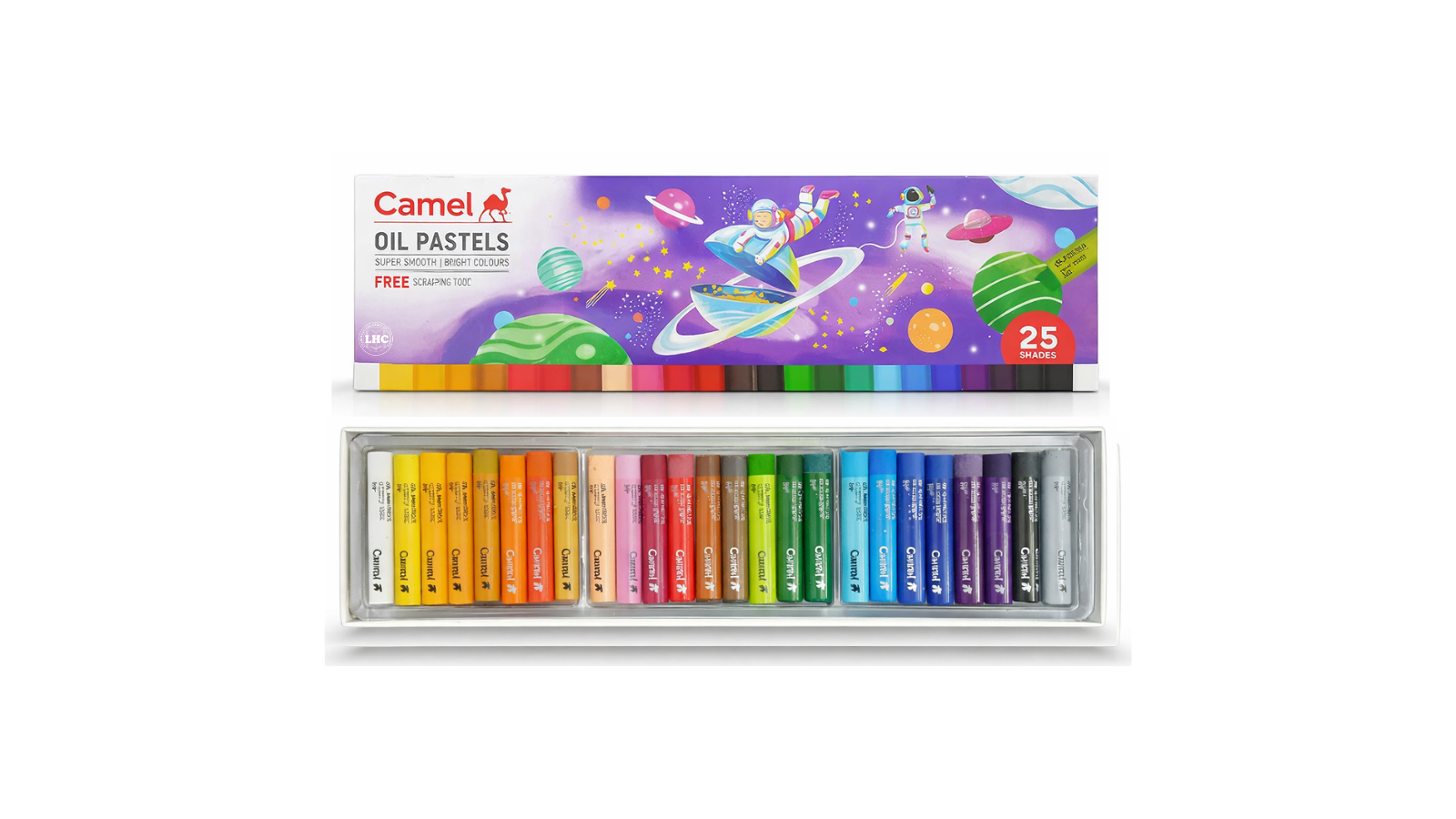 Camel Oil Pastels - 25 Shades