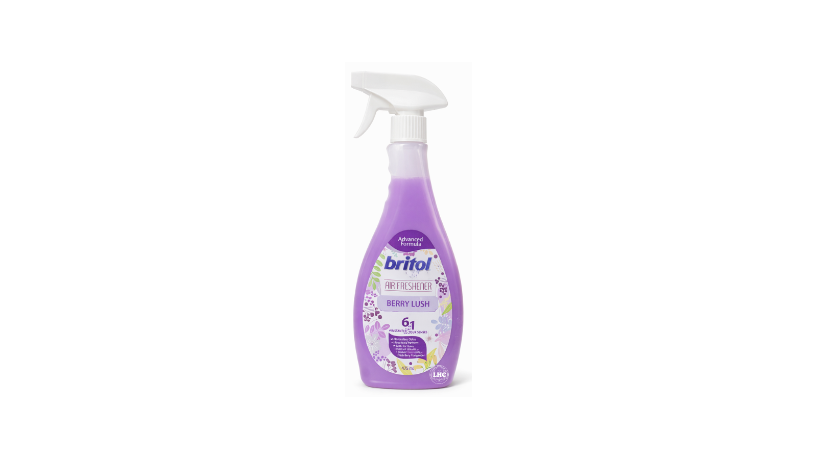 Britol Air Freshener (Berry Lush) - 475 ml