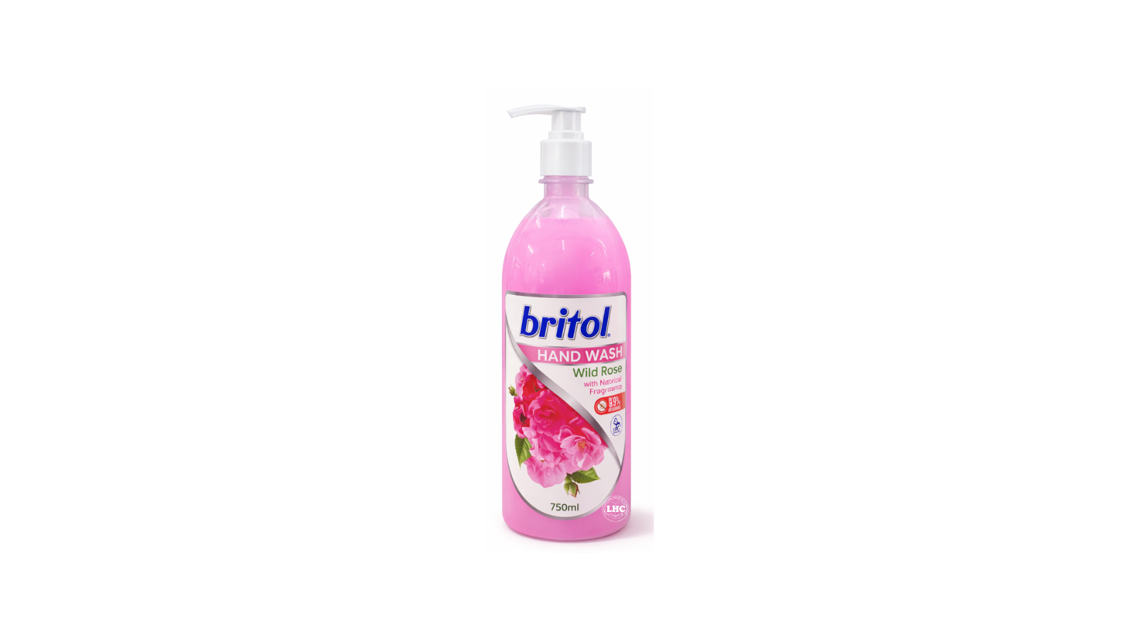 Britol Hand Wash (Wild Rose) - 750ml