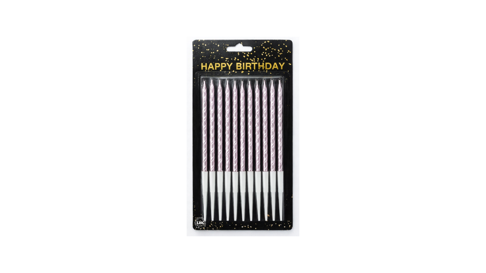 Birthday Candles Spiral - 10 Pcs