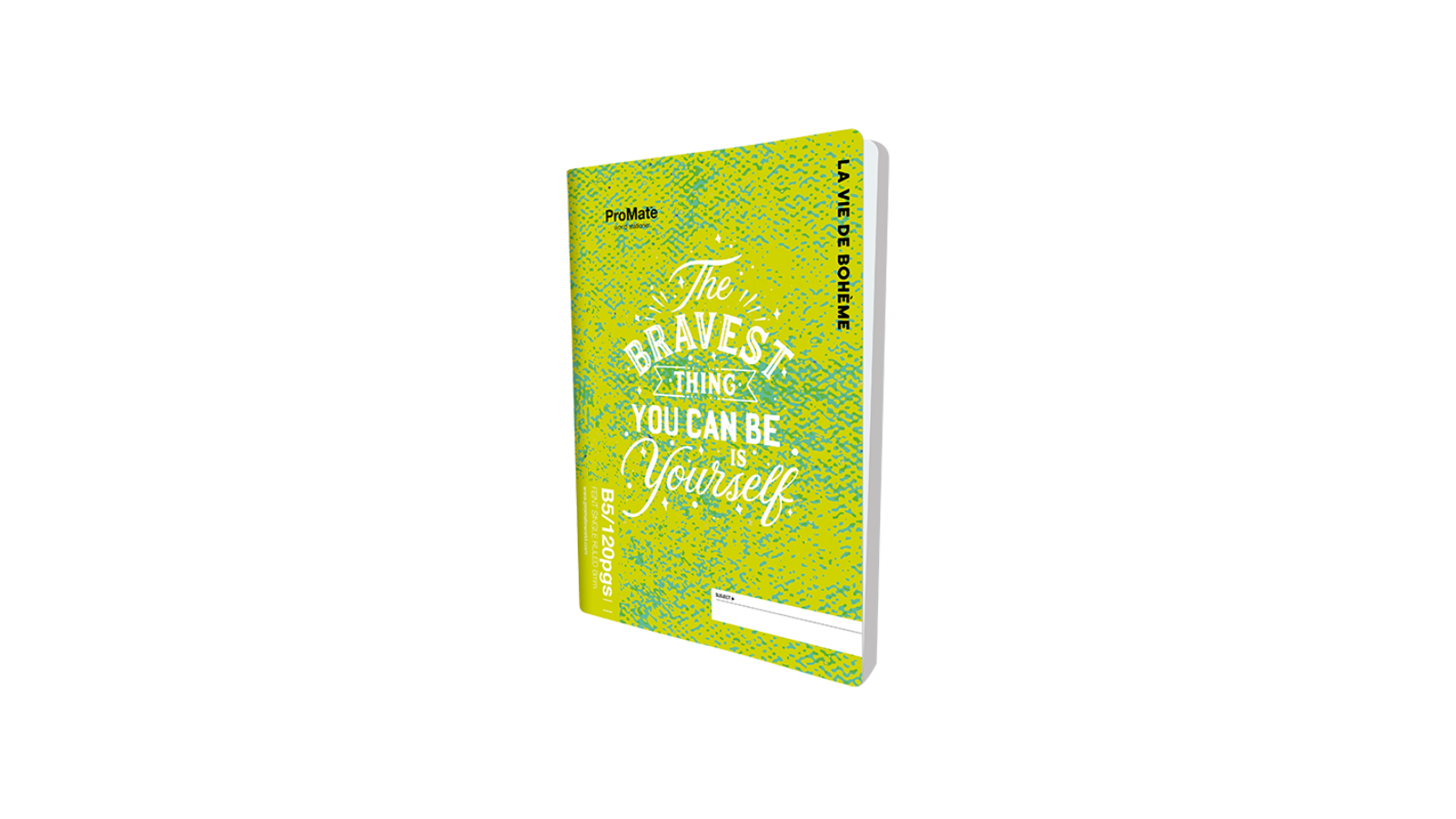 Promate B5 Exercise Book (120pgs) - Single Rule