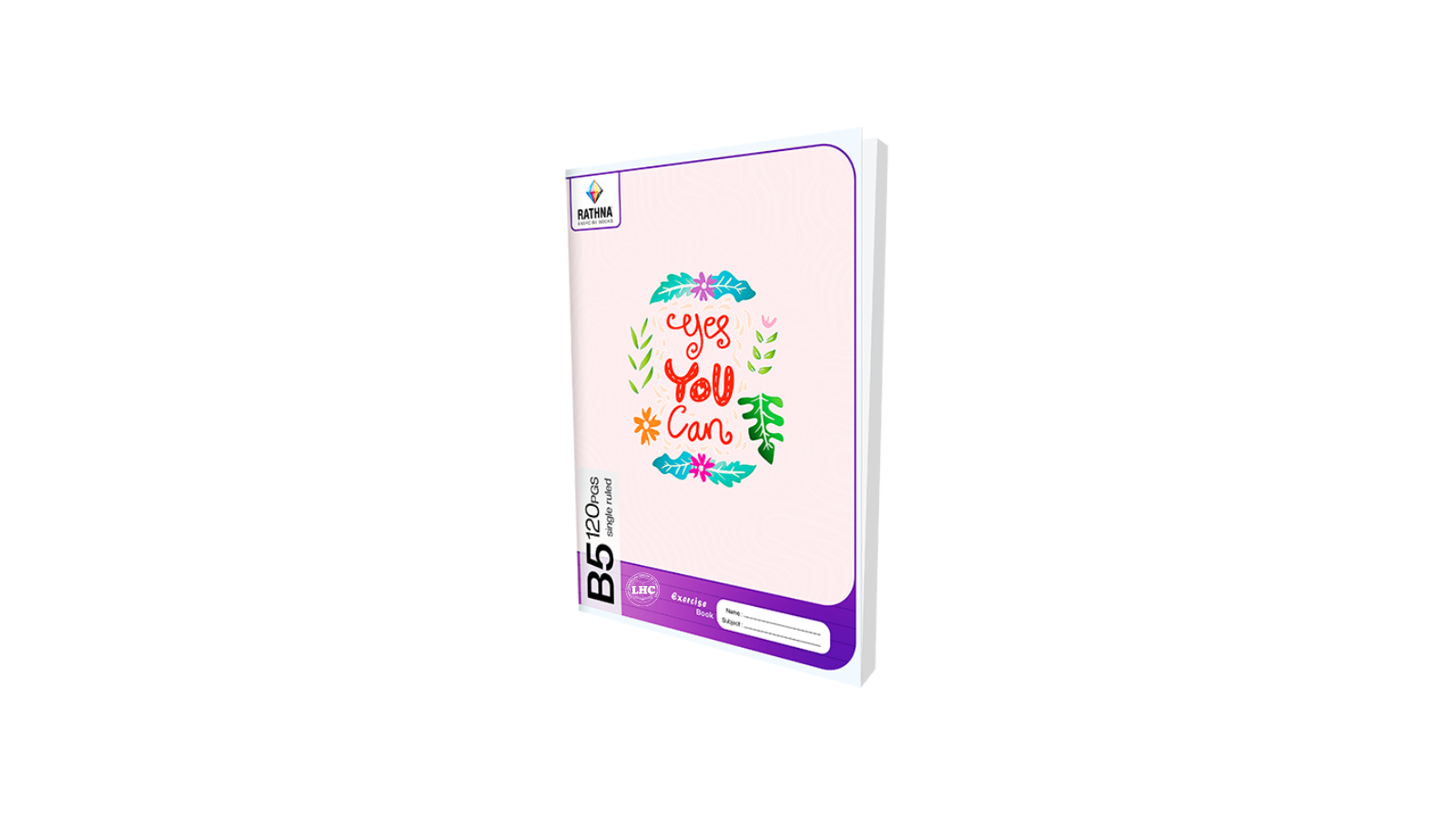 Rathna B5 Exercise Book (120pgs) - Single Rule