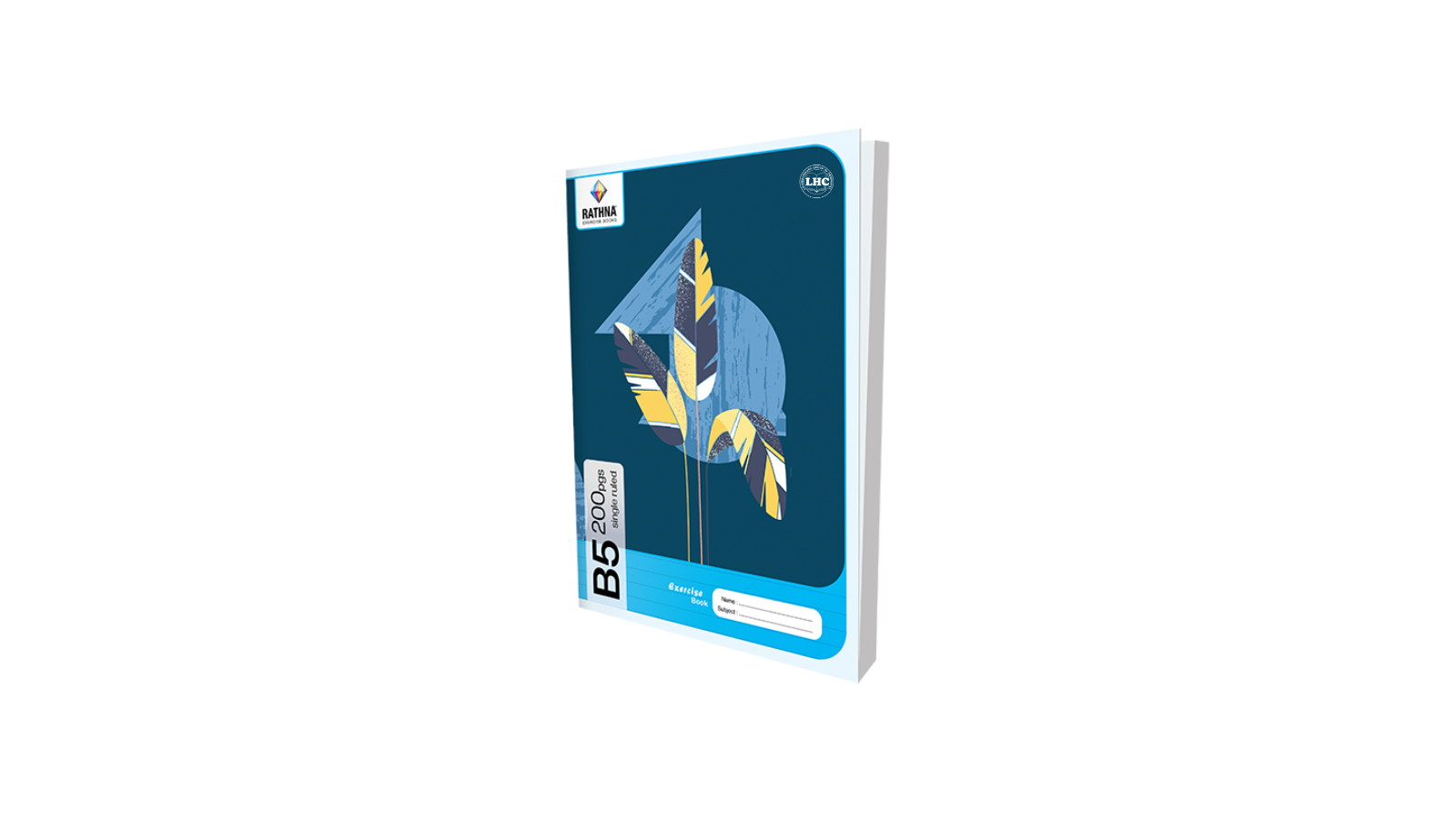 Rathna B5 Exercise Book (200pgs) - Single Rule