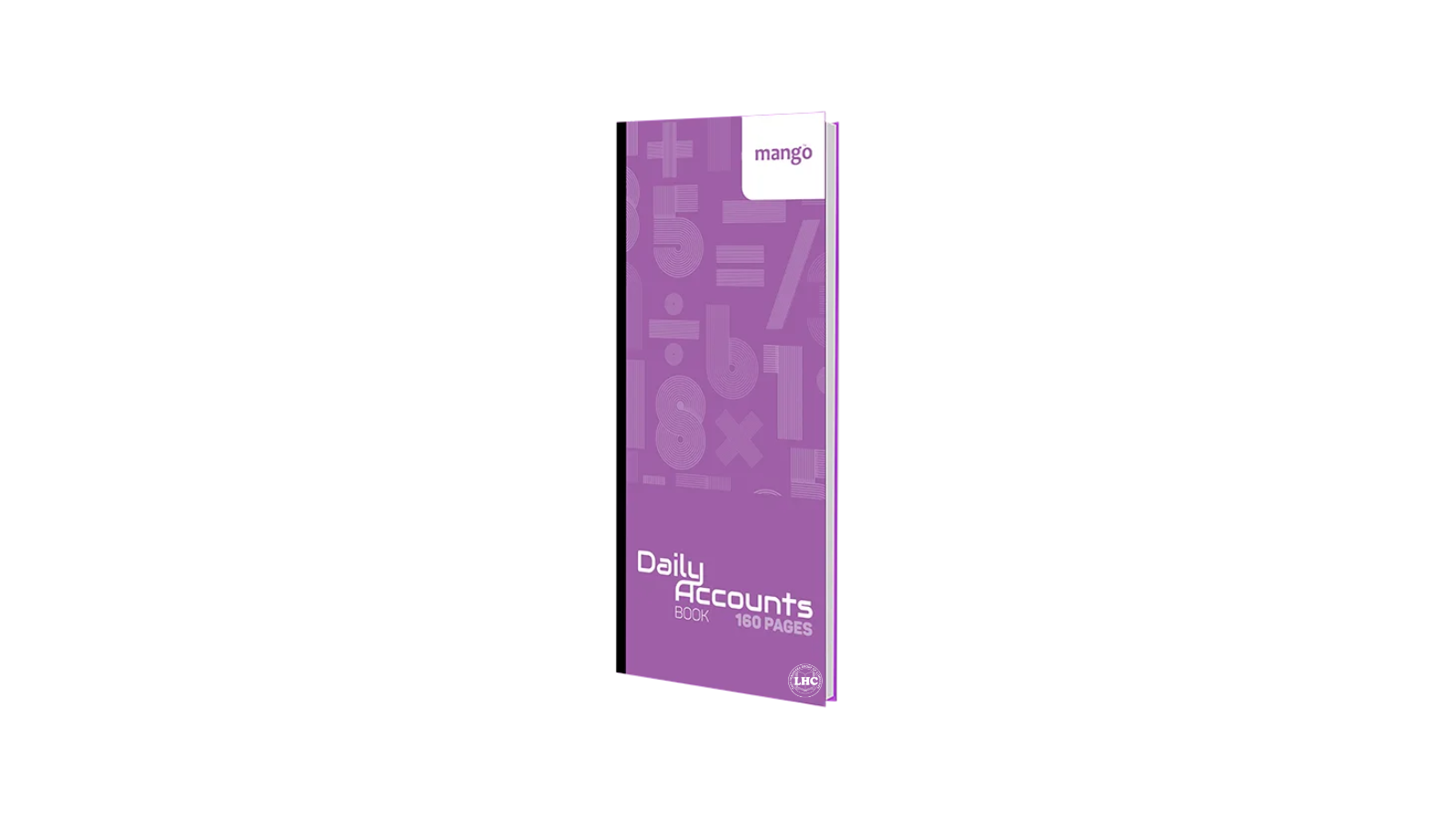 Mango A4 Long Daily Account Book (160pgs)