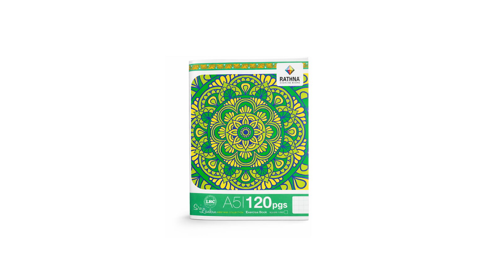 Rathna A5 Exercise Book (120pgs) - Square Rule