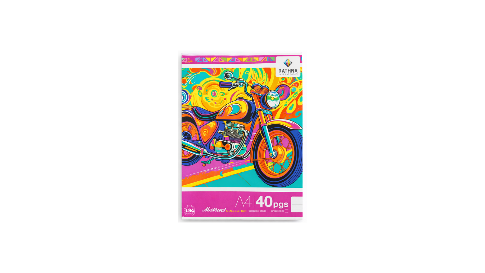 Rathna A4 CR Book (40pgs) - Single Rule