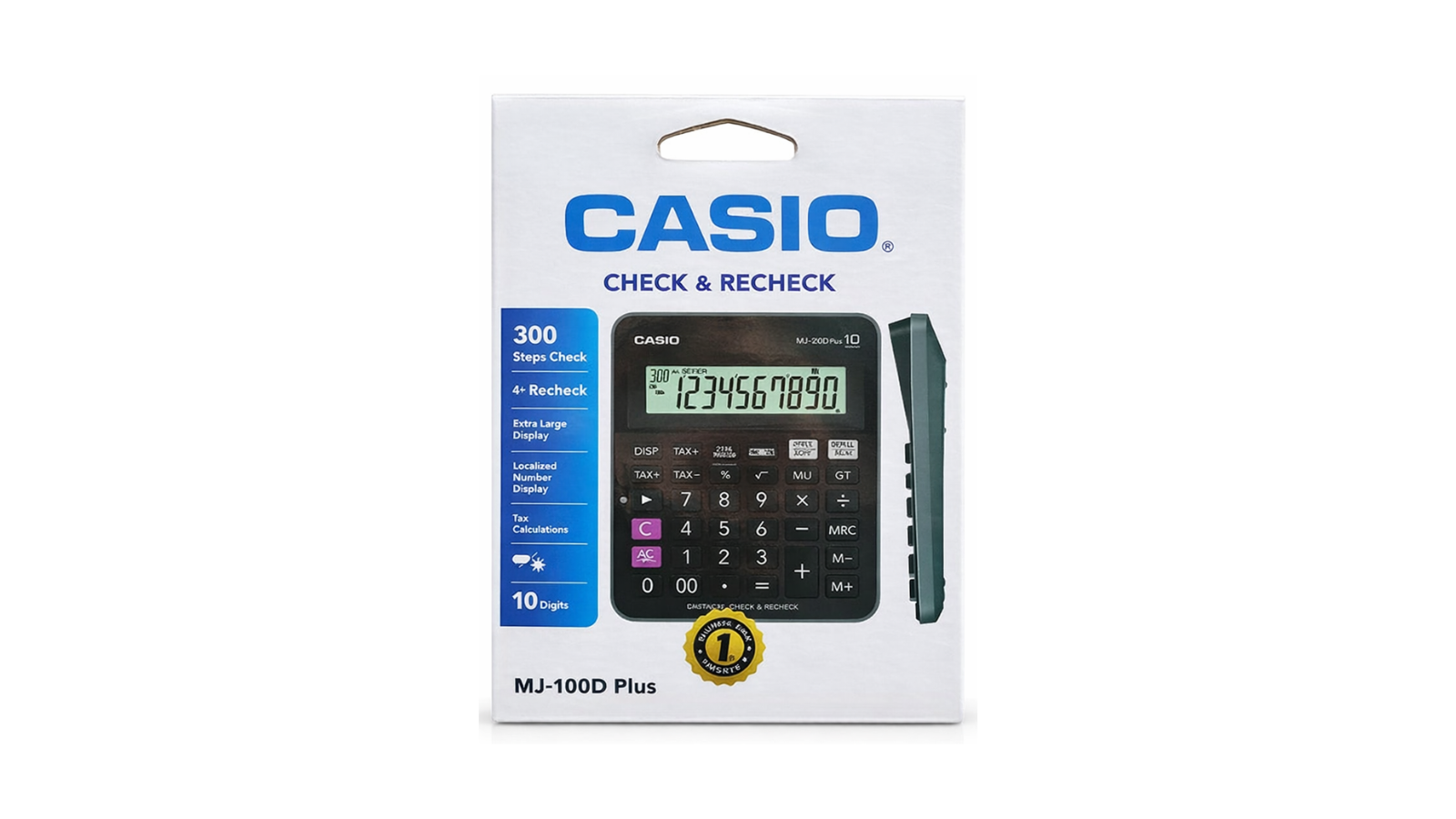 Casio Calculator - MJ-100D Plus