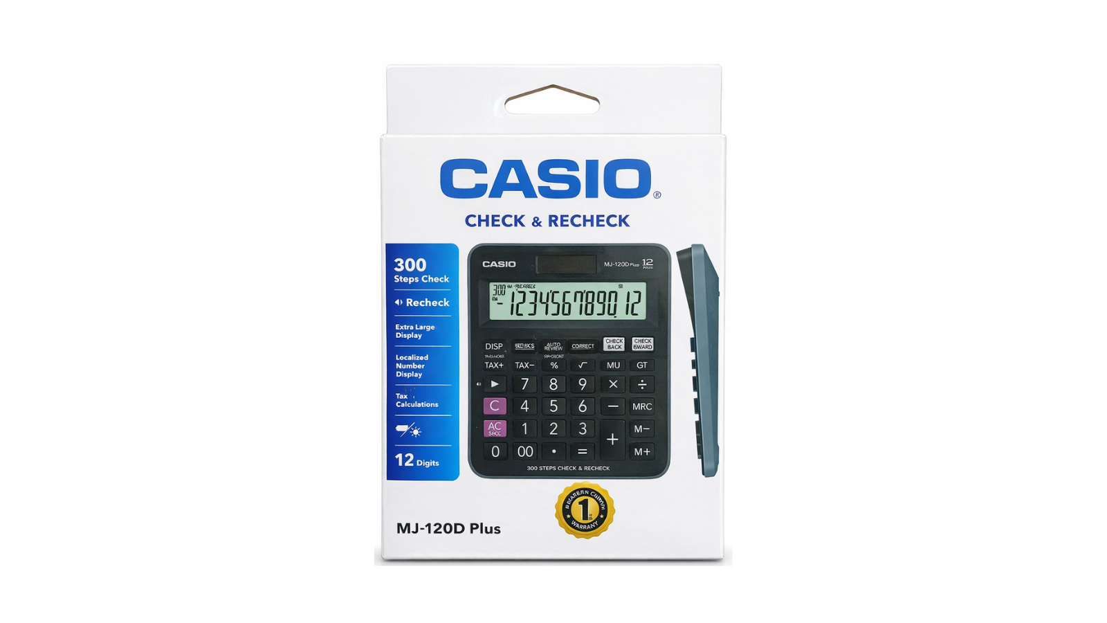 Casio Calculator - MJ-120D Plus