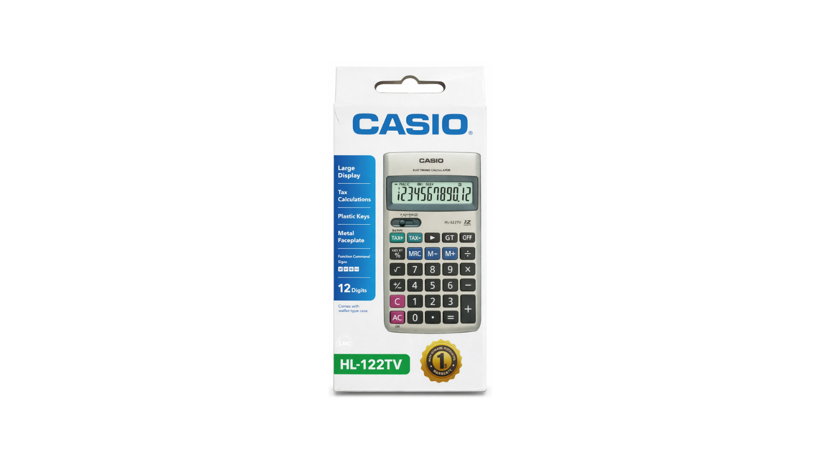 Casio Calculator - HL-122TV