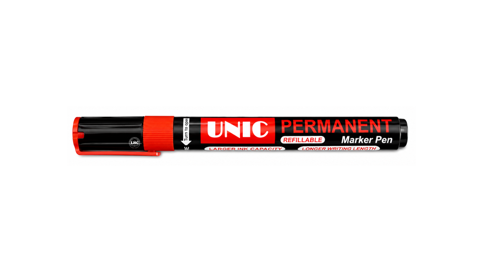 Unic Permanent Marker - Red
