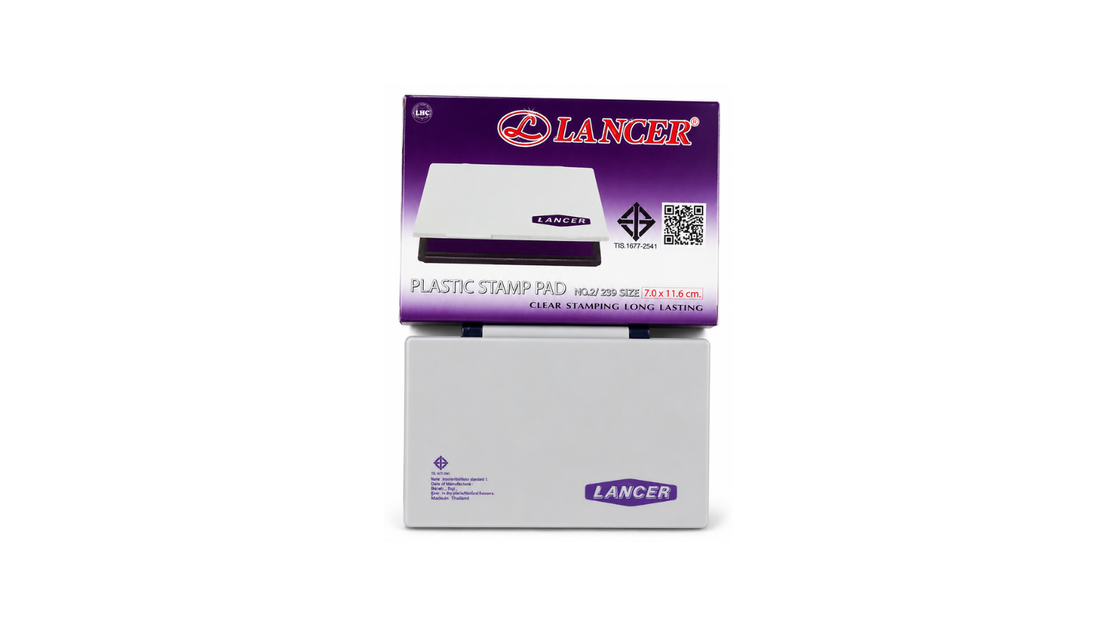 Lancer Stamp Pad ( Medium) - Violet